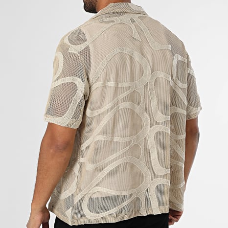 Uniplay - Chemise Manches Courtes 853 Beige