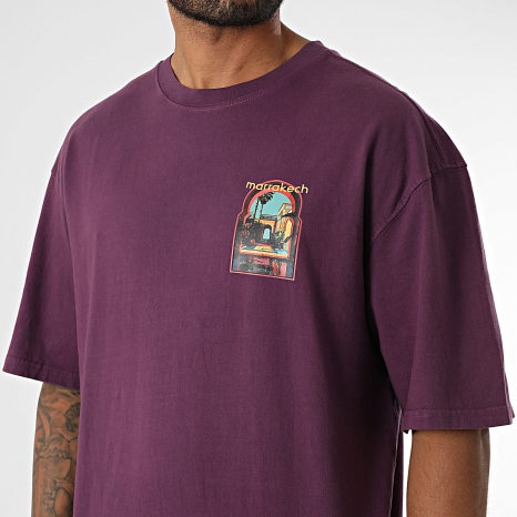 Classic Series - Tee Shirt Oversize Marrakech 035 Violet
