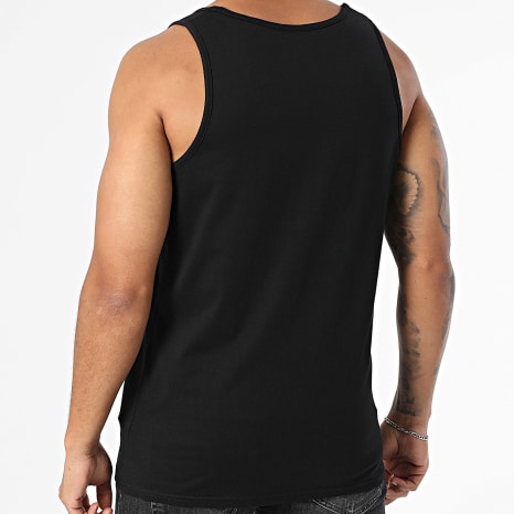 Séries TV et Films - Tank Top com logótipo de crachá Preto Ouro