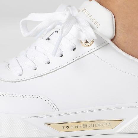 Tommy Hilfiger - Zapatillas mujer Essential Chic Court 8682 Blanco