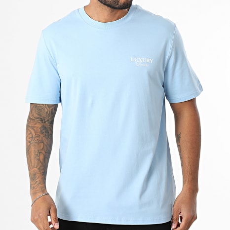 Luxury Lovers - Tee Shirt Oversize Melrose Bleu Clair