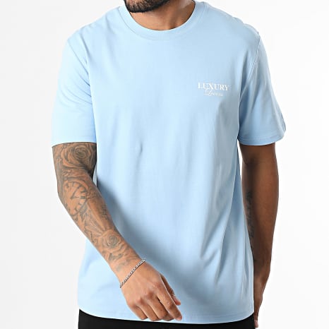Luxury Lovers - Tee Shirt Oversize Melrose Bleu Clair