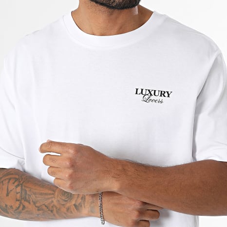 Luxury Lovers - Tee Shirt Oversize Melrose Blanc