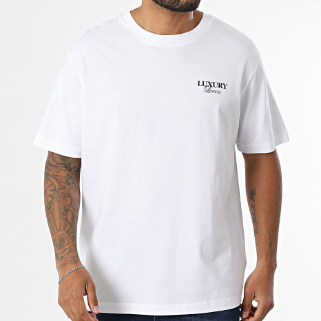 Luxury Lovers - Tee Shirt Oversize Melrose Blanc