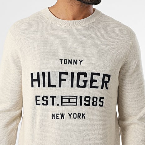 Tommy Hilfiger - Sweat Crewneck Athleisure 9533 Beige Chiné