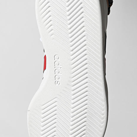Adidas Sportswear - Baskets Heritage 3 Stripes White Navy Red