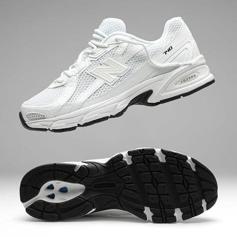 New Balance - Sapatilhas 740 White Black
