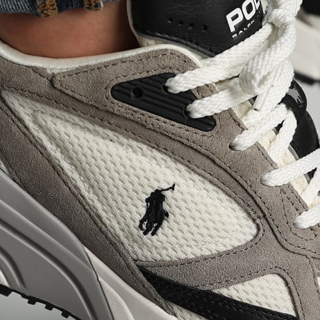 Polo Ralph Lauren - Trackster 275 Black Grey sneakers - Ryses