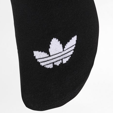 Adidas Originals - Lot De 6 Paires De Chaussettes Liner JW5337 Noir