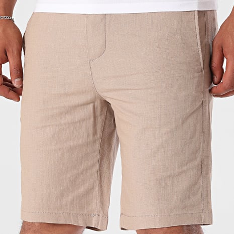 Classic Series - Pantalones cortos de lino 463 Beige