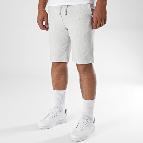 Classic Series - 464 Pantalones cortos chinos Gris jaspeado claro