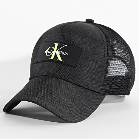 Calvin Klein - Silicon Patch Logo Trucker Cap 5025 Negro