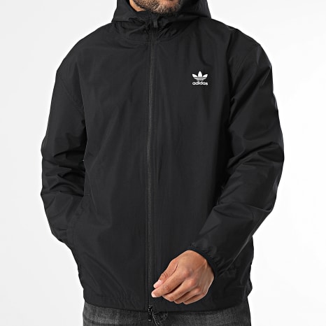 Adidas Originals - Veste Zippée Capuche Essentials JW1055 Noir
