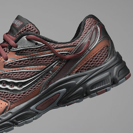 Saucony - Baskets Ride Millennium Brown Metallic