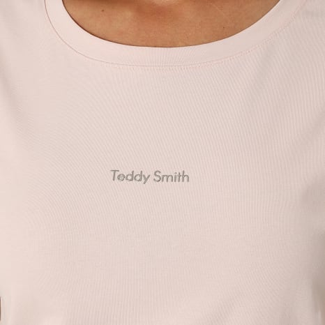 Teddy Smith - Women's Ribelle Tee Shirt 31016576D Pink