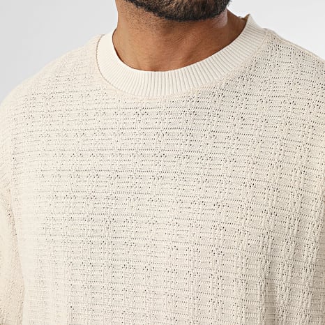 Mackten - Camiseta calada 180 Beige claro