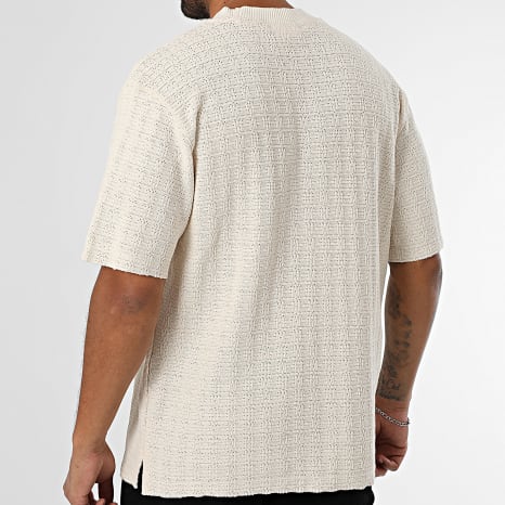 Mackten - Camiseta calada 180 Beige claro
