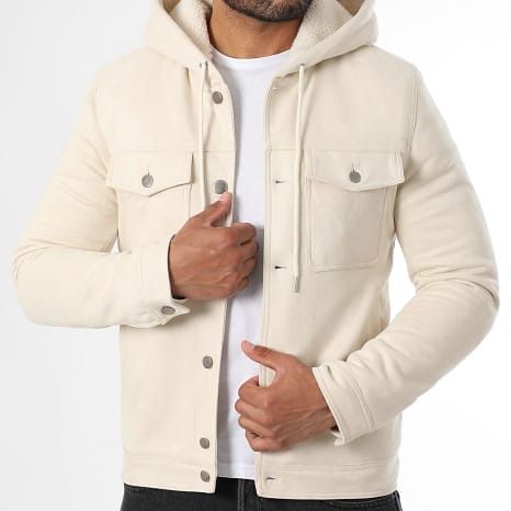 Classic Series - Jass Suèdine met capuchon 1783 Licht Beige