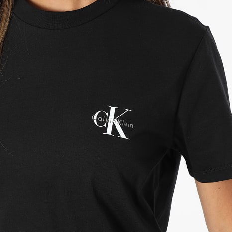 Calvin Klein - Lot De 2 Tee Shirts Femme 7C905 Blanc Noir