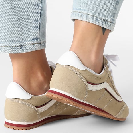 Vans - Women's Super Lowpro D83SQ7 Cornstalk Sneakers