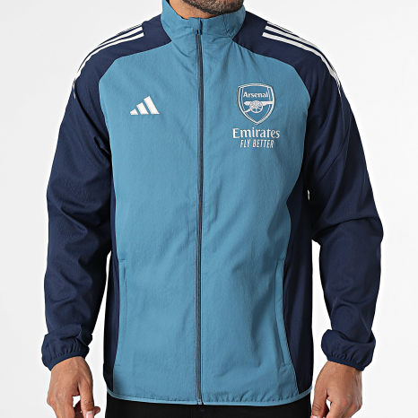Adidas Sportswear - Arsenal FC Stripe Zip Jacket JJ1790 Indigo