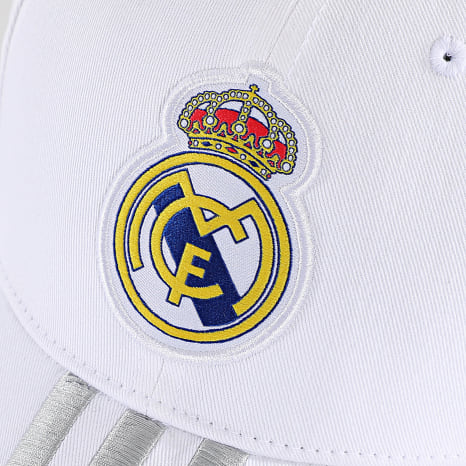 Adidas Sportswear - Casquette A Bandes Real Madrid JX1635 Blanc