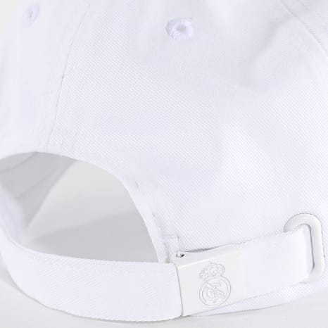 Adidas Sportswear - Casquette A Bandes Real Madrid JX1635 Blanc
