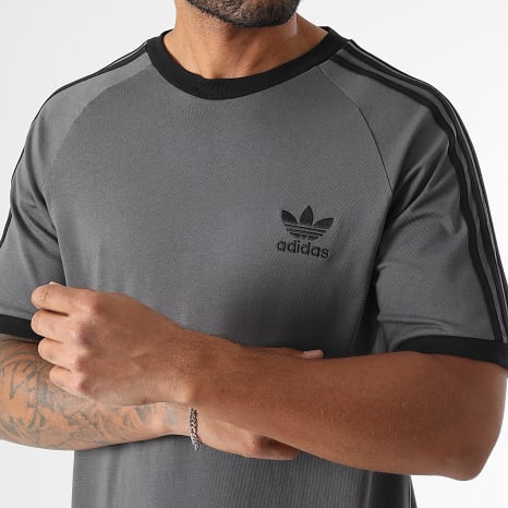 Adidas Originals - Camiseta 3 Rayas JY1373 Gris Carbón