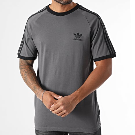 Adidas Originals - Camiseta 3 Rayas JY1373 Gris Carbón