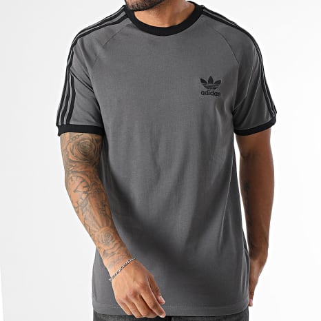 Adidas Originals - Camiseta 3 Rayas JY1373 Gris Carbón