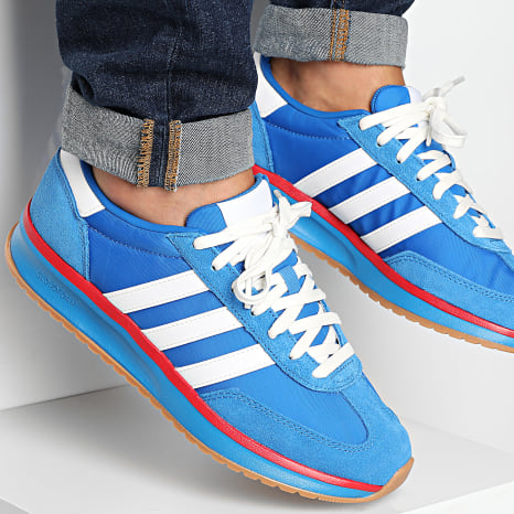 Adidas Sportswear - Baskets Run 70s 2.0 JS0117 Blue Royal Footwear White Better Scarlet