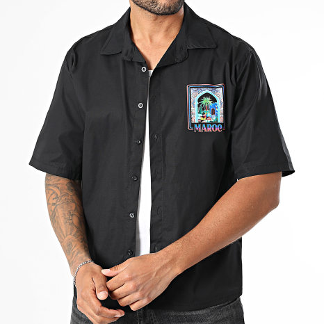 Uniplay - Chemise Manches Courtes Maroc 893 Noir