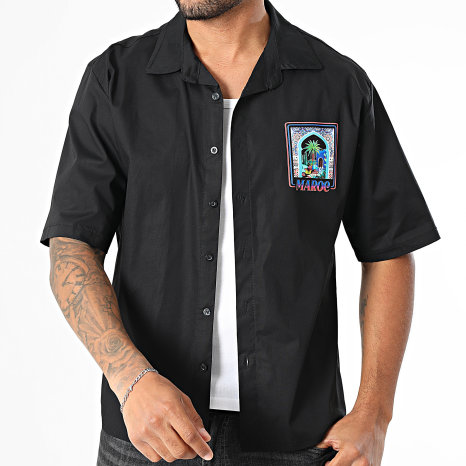 Uniplay - Chemise Manches Courtes Maroc 893 Noir