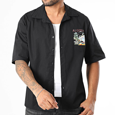 Uniplay - Chemise Manches Courtes Algeria 895 Noir