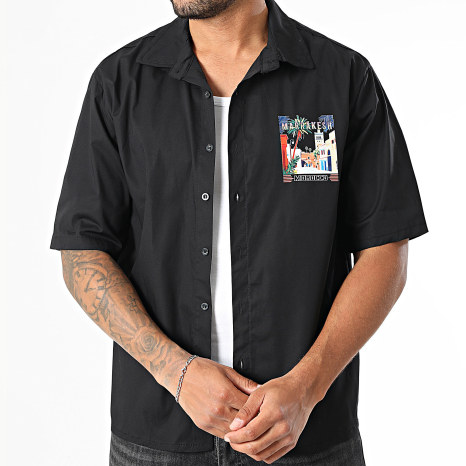 Uniplay - Chemise Manches Courtes Marrakesh 896 Noir