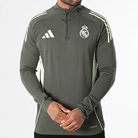 Adidas Performance - Camiseta Manga Larga Real JP4051 Verde Caqui