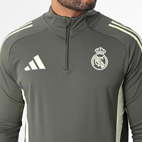 Adidas Performance - Camiseta Manga Larga Real JP4051 Verde Caqui