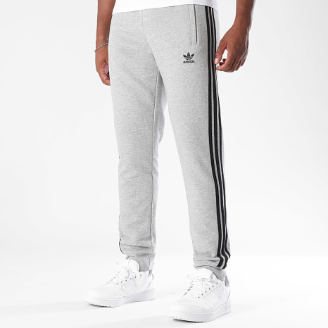 Adidas Originals - Pantalon Jogging 3 Stripes JY1387 Gris Chiné Noir