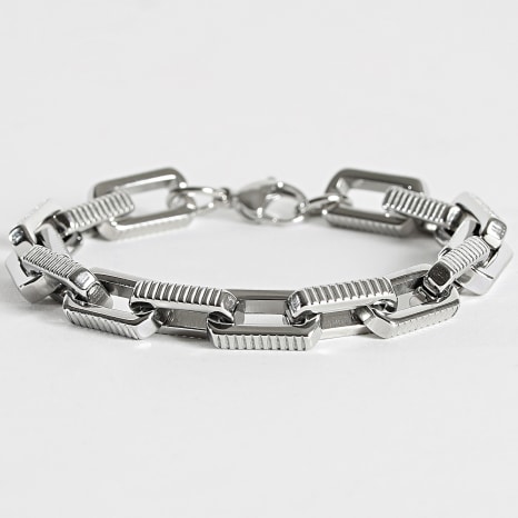 Frilivin - 812 Zilveren Ketting Armband