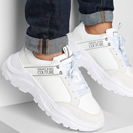 Versace Jeans Couture - Baskets Fondo Speedtrack 79YA3SC2-ZPB30 White
