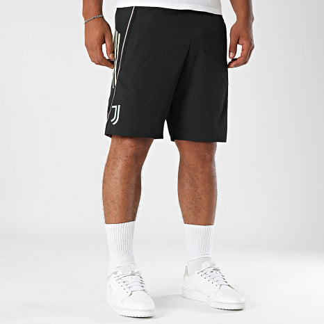 Adidas Performance - Juventus Jogging Shorts Con Rayas JN7442 Negro