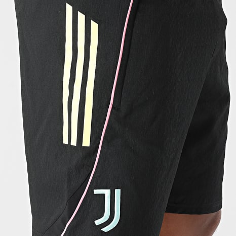 Adidas Performance - Juventus Jogging Shorts Con Rayas JN7442 Negro
