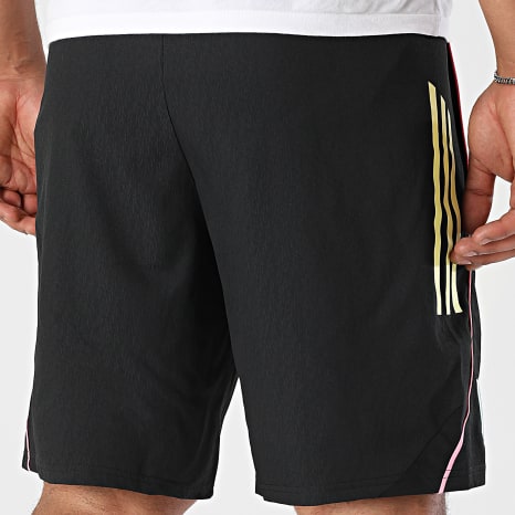 Adidas Performance - Juventus Jogging Shorts Con Rayas JN7442 Negro