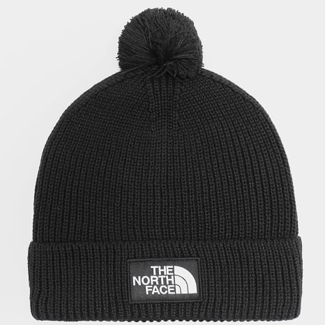 The North Face - Bonnet Logo Box Pom A8CHF Noir