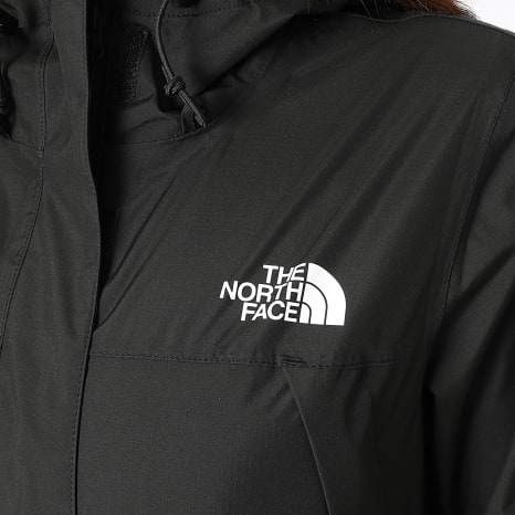 The North Face - Cortavientos Mujer Antora Rain A8BKD Negro