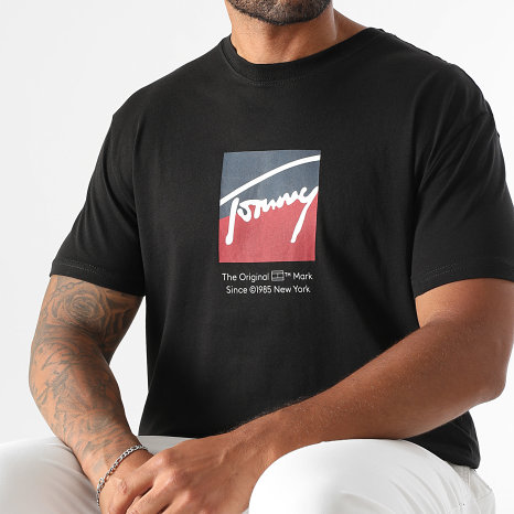 Tommy Jeans - Tee Shirt RWB DNA 1940 Noir