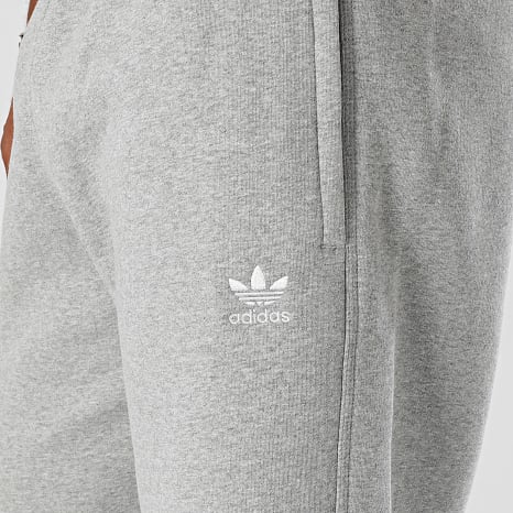 Adidas Originals - Pantalon Jogging Ample Essential Open JW9157 Gris Chiné