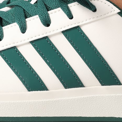 Adidas Performance - Grand Court 2.0 K JQ0704 Off White Core Green Core Black Zapatillas Mujer