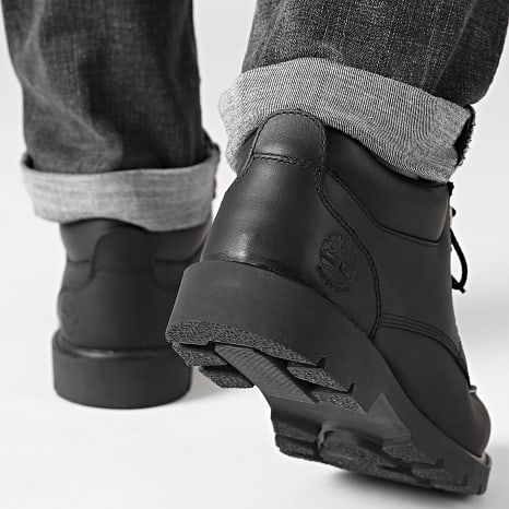 Timberland - Scarpe classiche allacciate impermeabili A6EU1 Nero pieno fiore