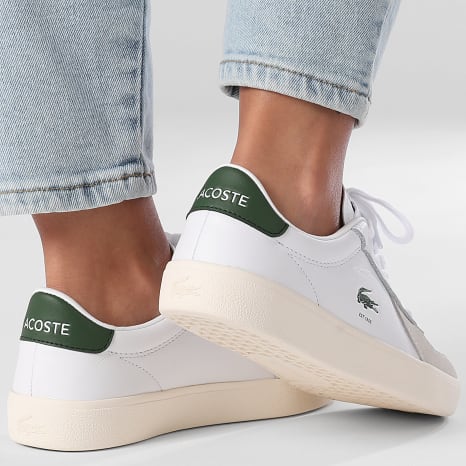 Lacoste - Baskets Femme Baseshot Pro 125 White Off White